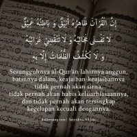 Ucapan Sayyidina Ali Tentang Al-Qur’an – 002